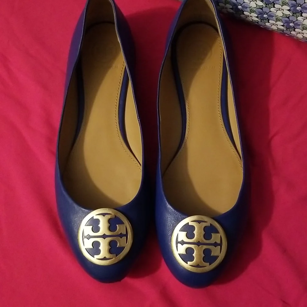 Tori burch blue shoes - Picture 6 of 8